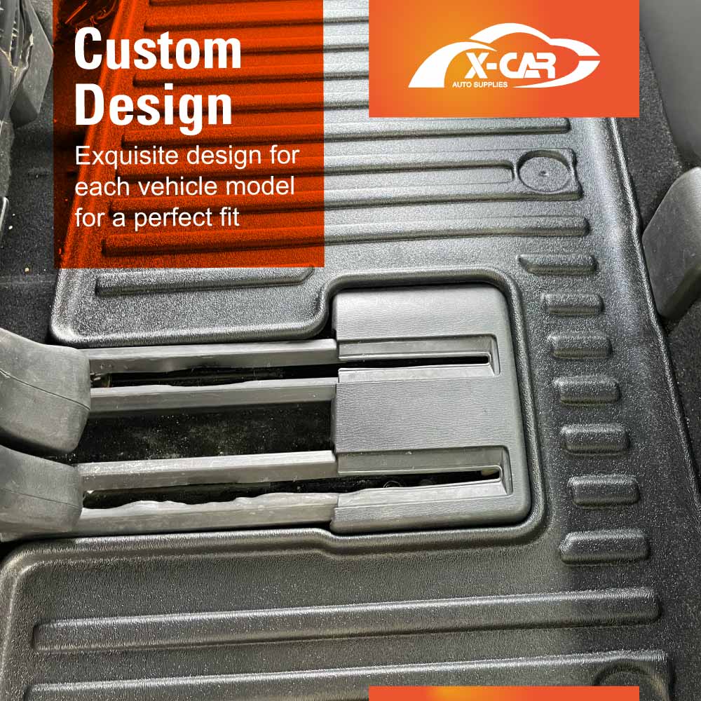 3D Floor Mats Boot Liner Set for Mazda CX-8 CX8 2018-2024 All Weather Heavy Duty Cargo Car Trunk Luggage Tray