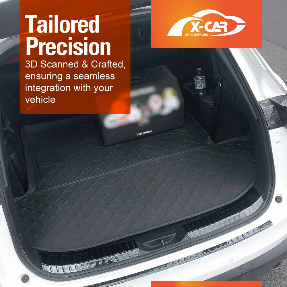 3D Floor Mats Boot Liner Set for Mazda CX-8 CX8 2018-2024 All Weather Heavy Duty Cargo Car Trunk Luggage Tray