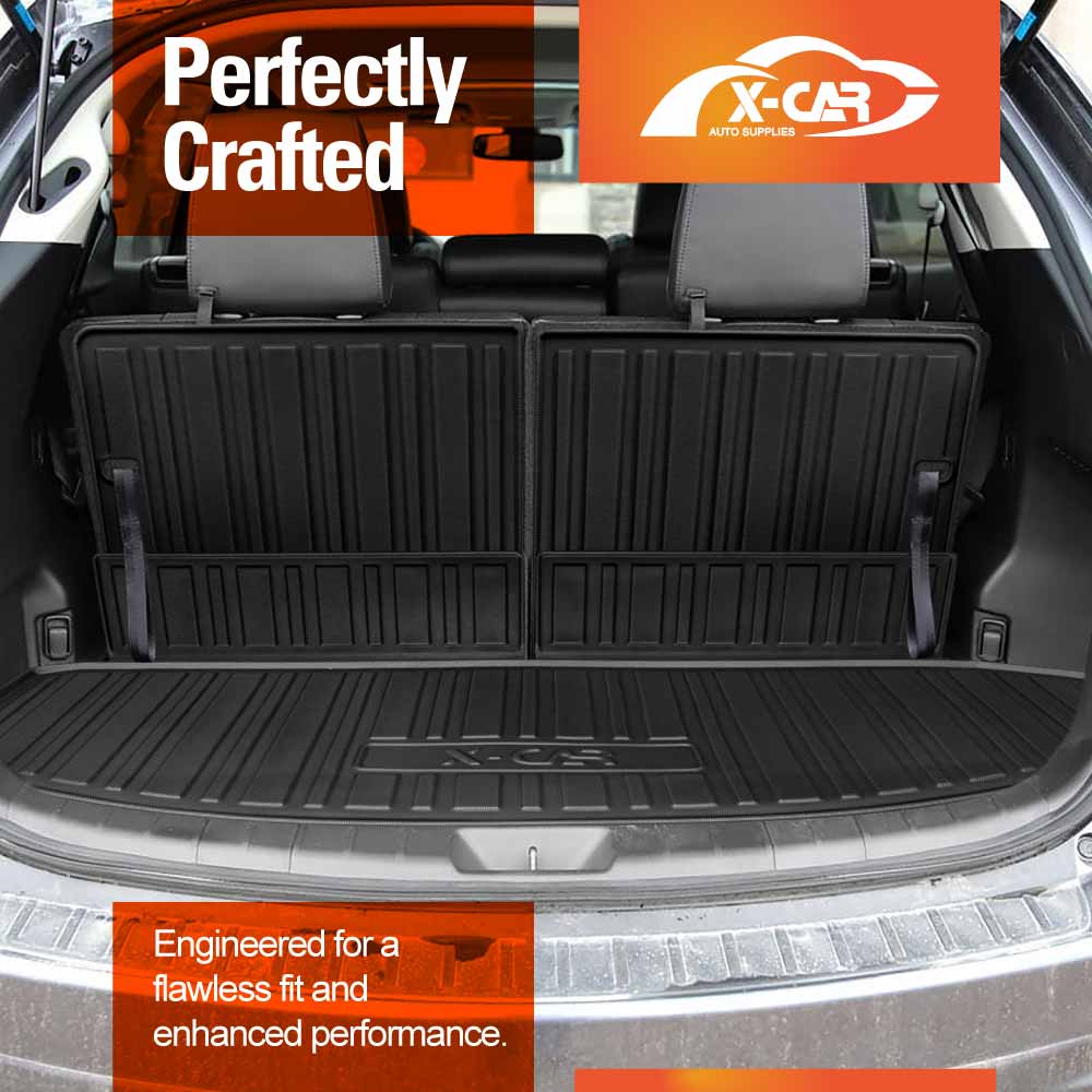 3 Pcs Boot Liners for Mazda CX-9 CX9 2007-2015 All Weather Heavy Duty Cargo Trunk Mat Luggage Tray Car Accessories
