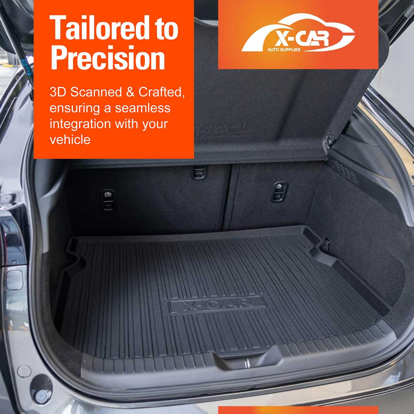 Boot Liner for Mazda MX-30 MX30 2021-Onwards All Weater Heavy Duty Cargo Trunk Cover Mat Luggage Tray