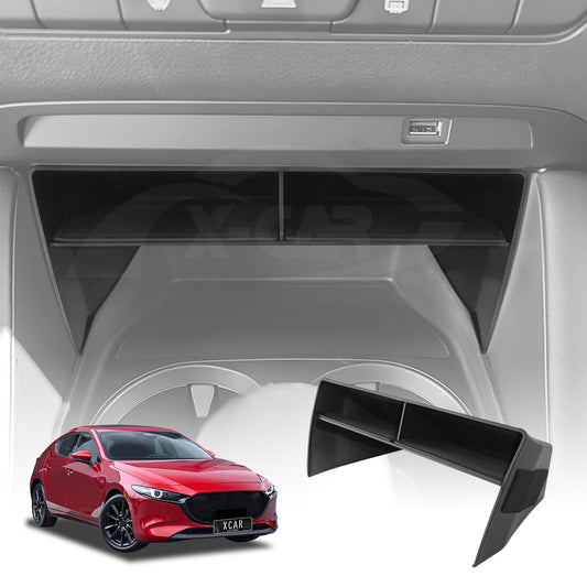Glove Box Organizer Insert Tray for Mazda 3 BP Series Hatch Sedan 2019-Onwards Car Storage Box Accessories
