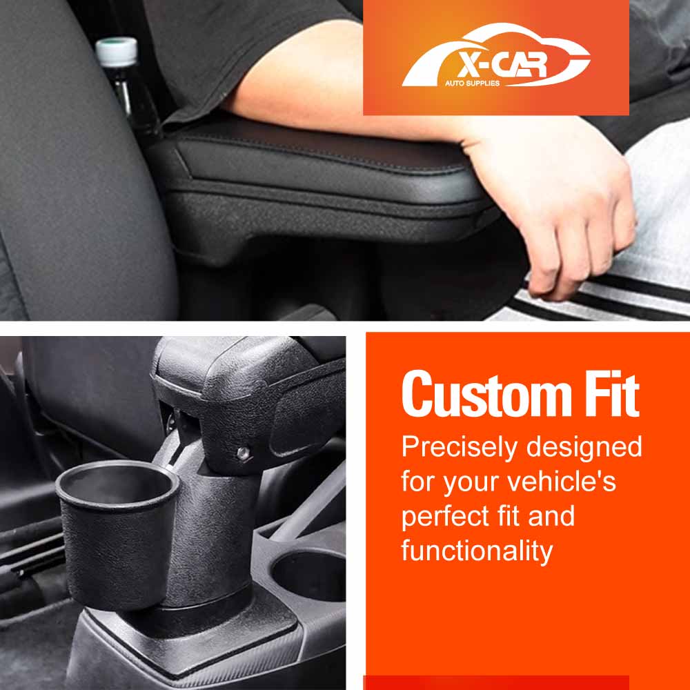 Central Armrest Storage Box with Cup Holder for Mazda CX-3 CX3 2015-Onwards Arm Rest Car Interior Accessories