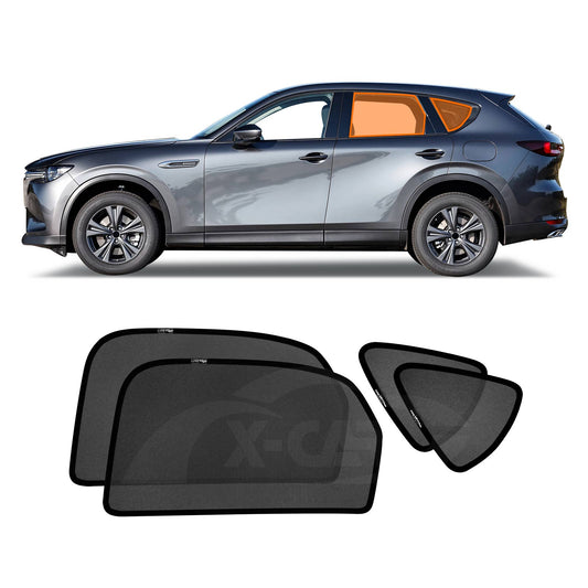Rear Port Window Sun Shade for Mazda CX-60 CX60 2023-Onwards Car Sun Blind Mesh
