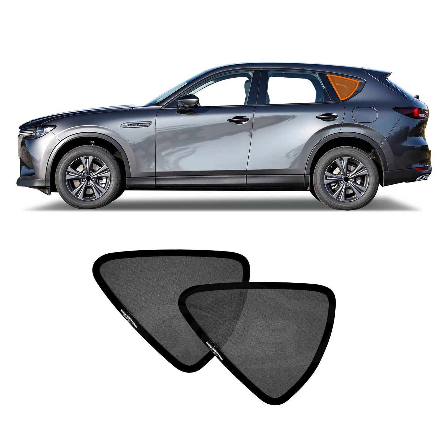 Port Window Sun Shade for Mazda CX-60 CX60 2023-Onwards Car Sun Blind Mesh