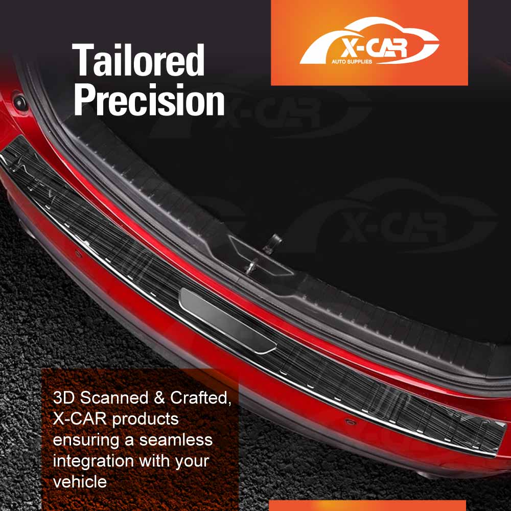 Boot Trunk Rear Bumper Guard Step Panel Protector for Mazda CX5 CX-5 KF 2017-2025