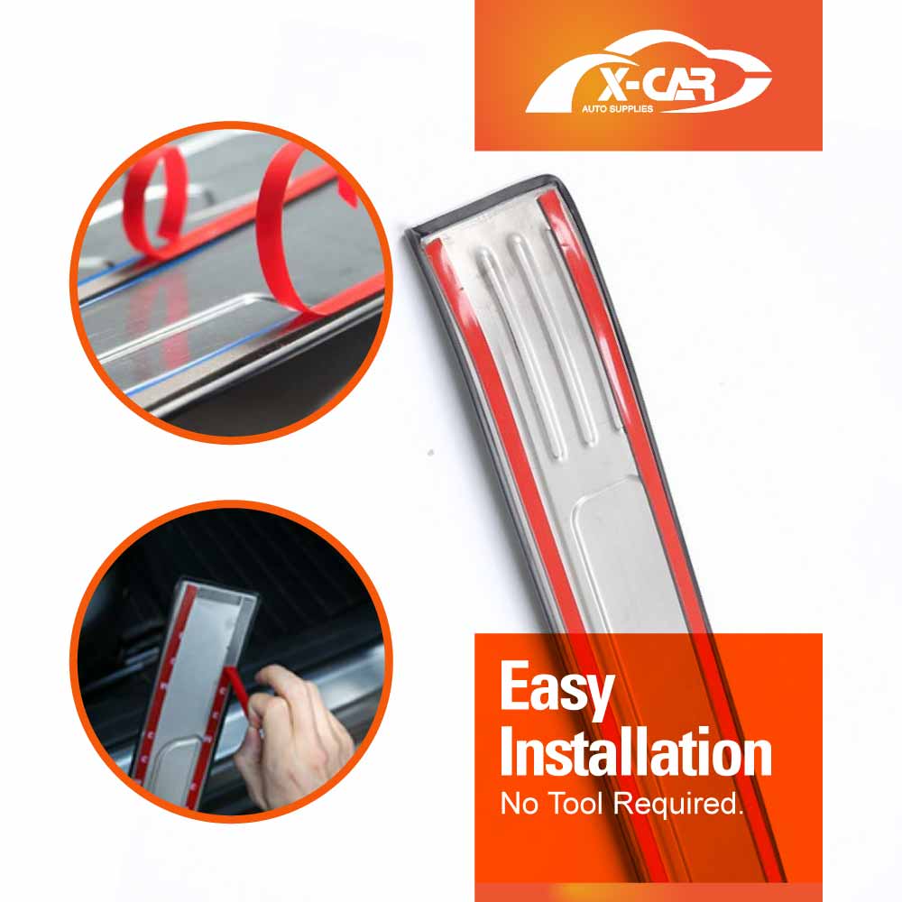 Boot Trunk Rear Bumper Guard Step Panel Protector for Mazda CX5 CX-5 KF 2017-2025