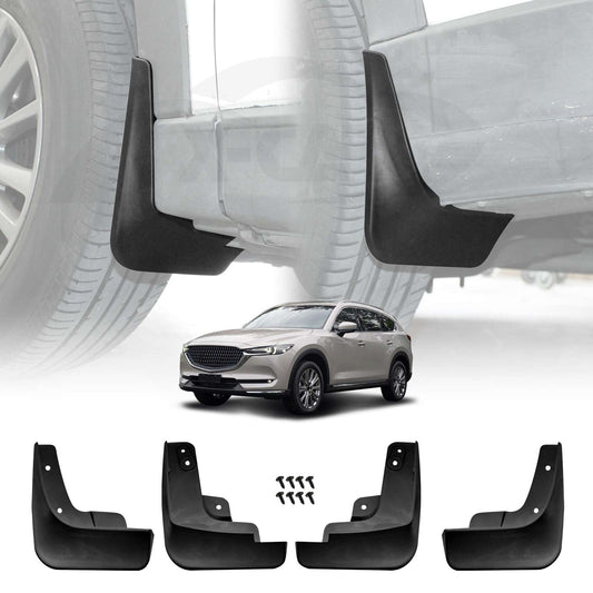 Mud Flaps Splash Guards for Mazda CX-8 CX8 2018-2024 Mudguard Fender Front and Rear Set of 4