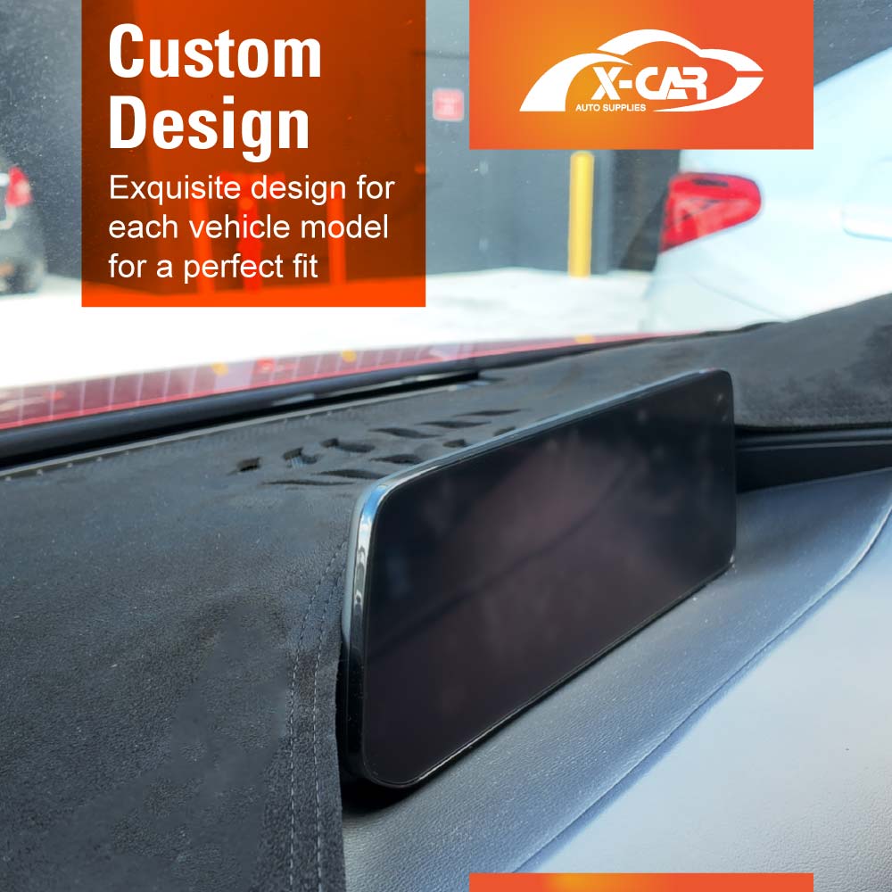 Dash Mat for Mazda 3 BP Series Hatch Sedan 2019-Onwards Non-HUD Non-Slip Microfiber Pad Cover Interior Accessories
