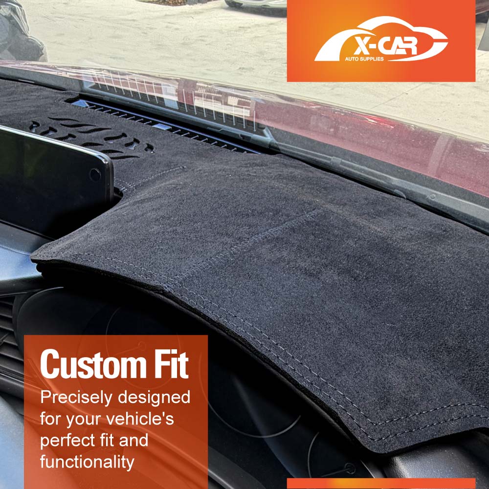 Dash Mat for Mazda 3 BP Series Hatch Sedan 2019-Onwards Non-HUD Non-Slip Microfiber Pad Cover Interior Accessories