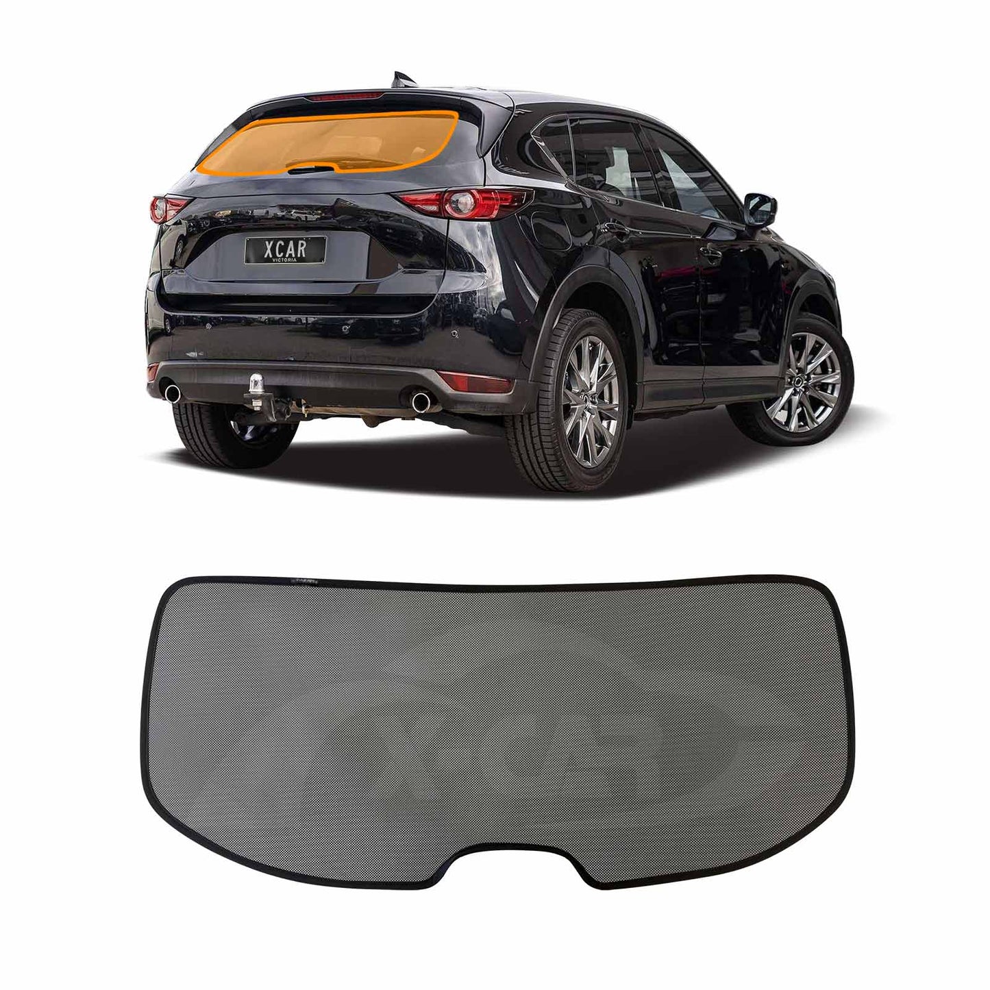 Rear Windscreen Sun Shade for Mazda CX-5 CX5 2017-2026 Car Custom Wind Screen Sun Blind Mesh
