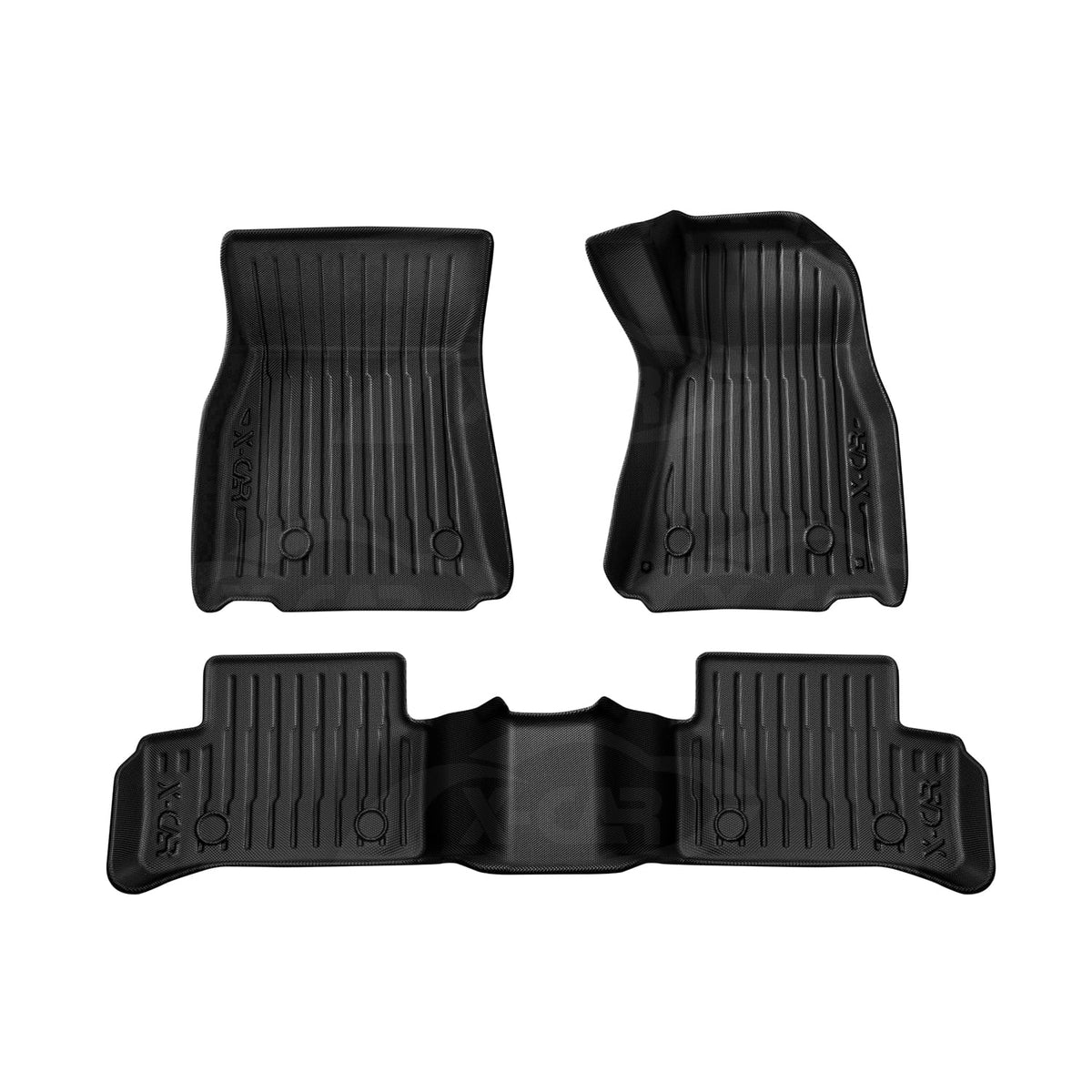3D Floor Mats for Mercedes-Benz A-Class W177 V177 2018-Onwards Heavy Duty All Weather Car Waterproof Interior Protection Liner Set