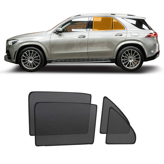 Rear Window Sun Shade for Mercedes-Benz GLE 2018-2025 Car Sun Blind Mesh
