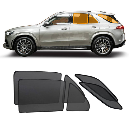 Port Rear Window Sun Shade for Mercedes-Benz GLE V167 Series 2018-2025 Car Sun Blind Mesh
