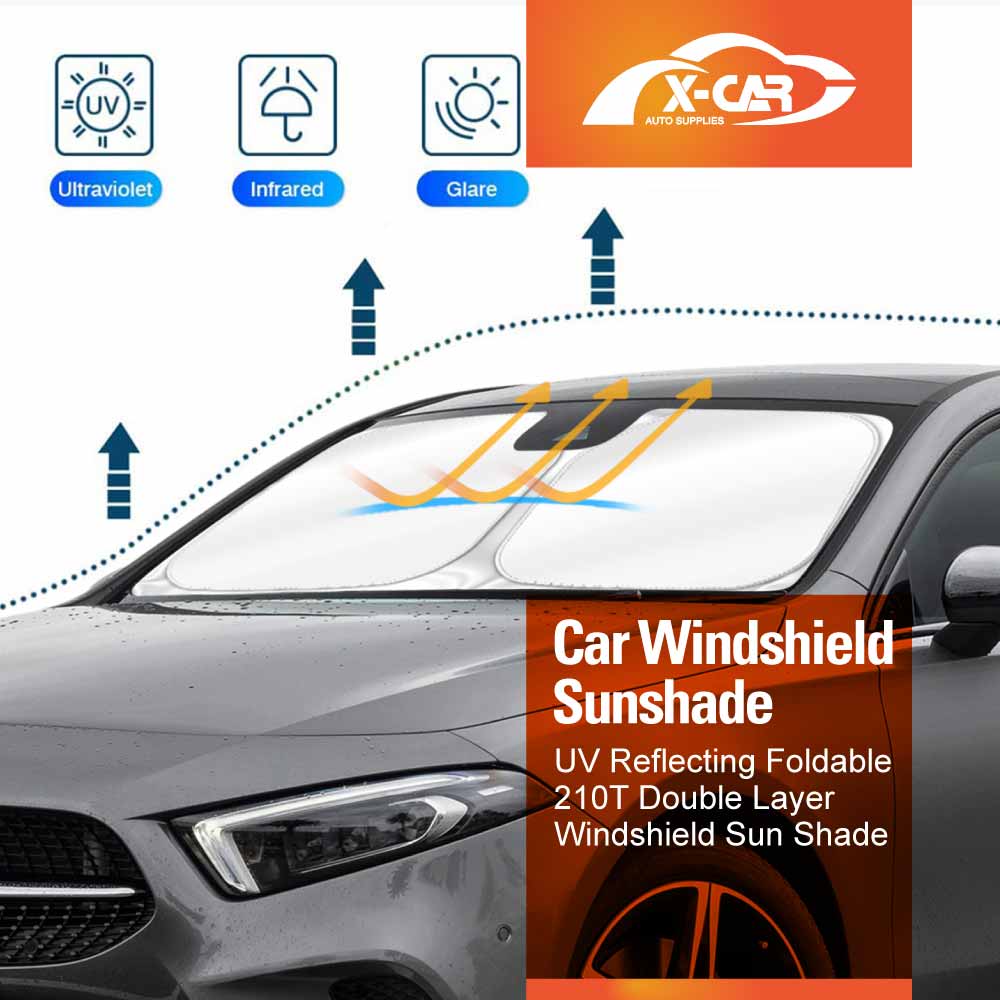 WindScreen Sun Shade for Mercedes-Benz A-Class W177 V177 2018-Onwards Blocks UV Rays Foldable Custom Wind Screen Sun Visor Protector