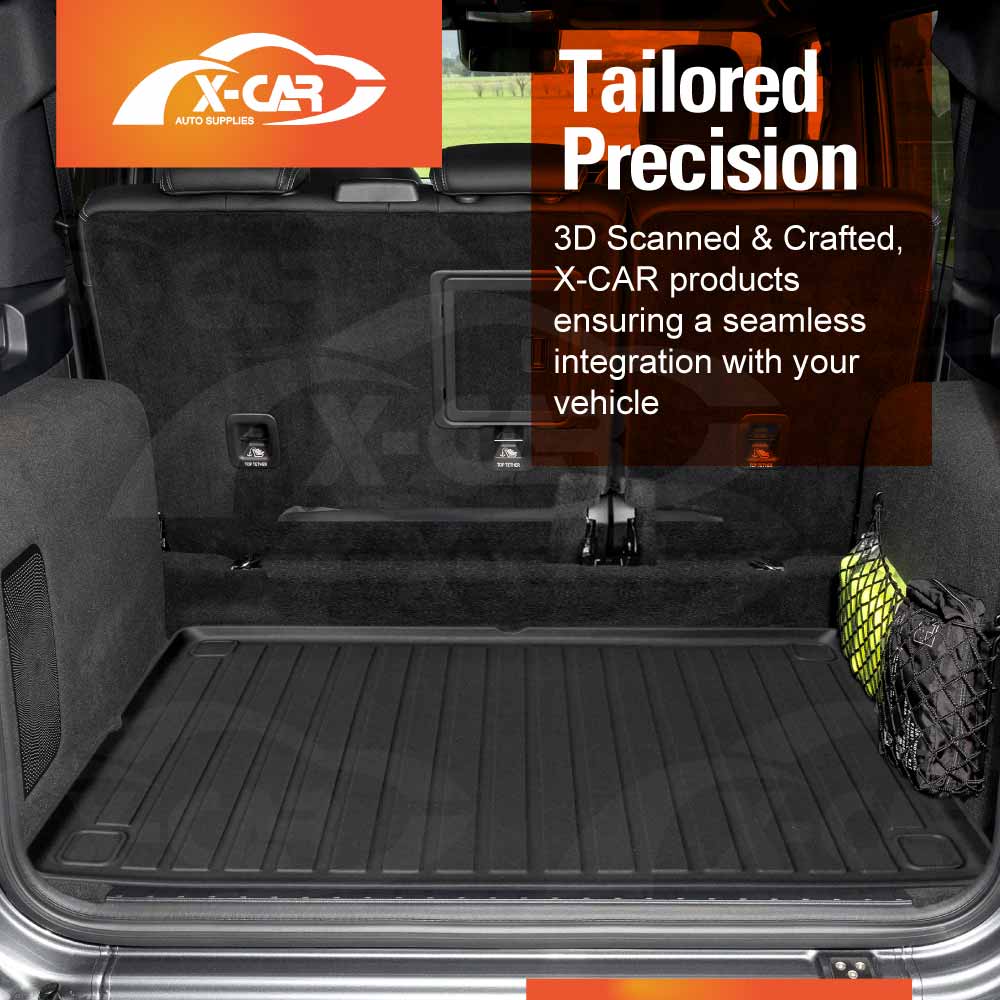Floor Mats Boot Liner Set for Mercedes-Benz G-Class W463 2019-Onwards All Weather Heavy Duty Cargo Car Trunk Luggage Tray
