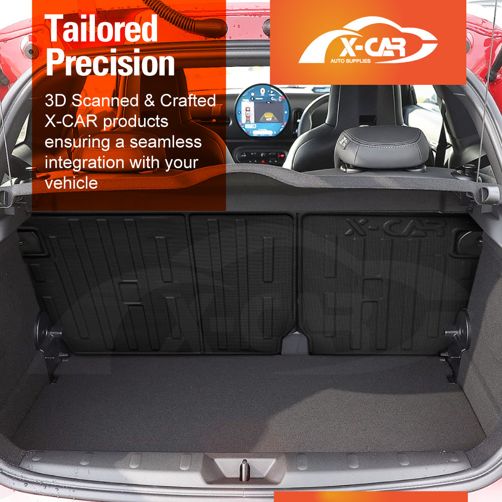 Back Seat Protector for Mini Cooper 3 Door 2024-Onwards All Weather Heavy Duty Car Seat Kick Mats Cover Accessories
