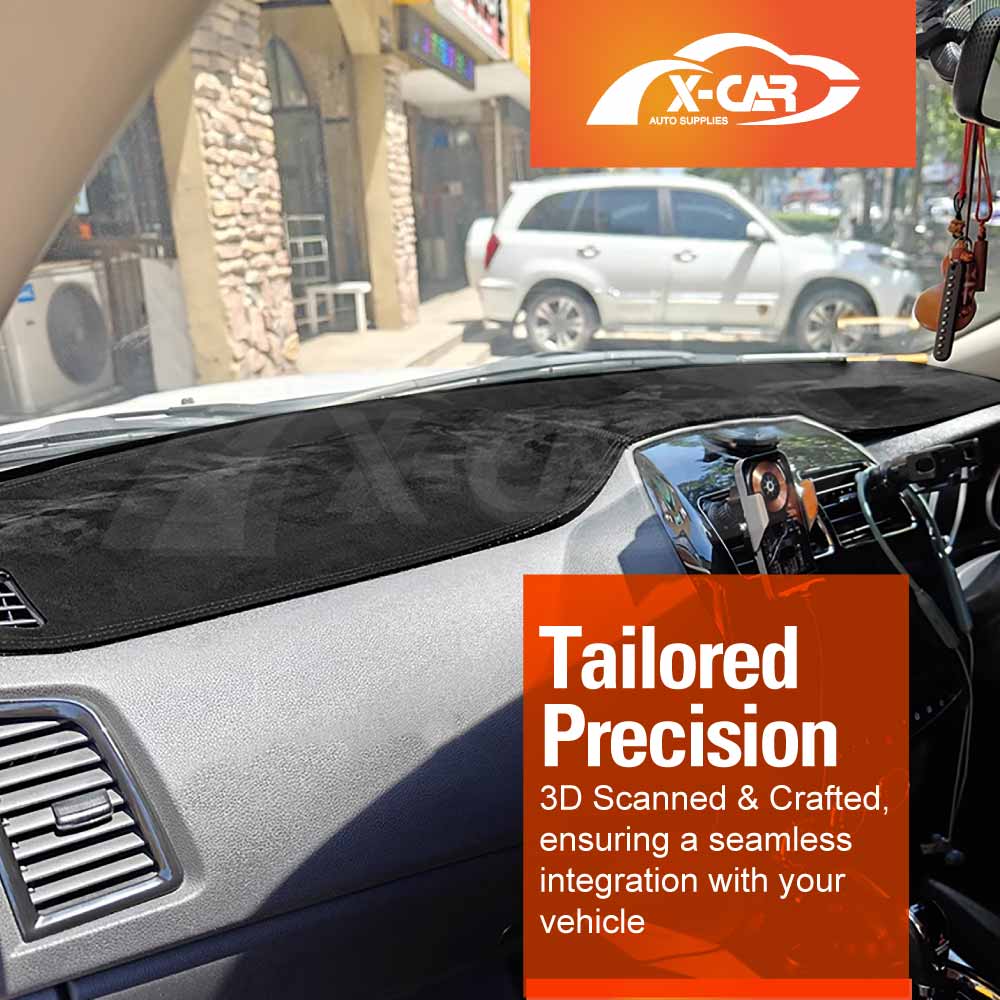 Dash Mat for Mitsubishi ASX 2010-2025 Non-Slip Microfiber Dashboard Pad Interior Accessories