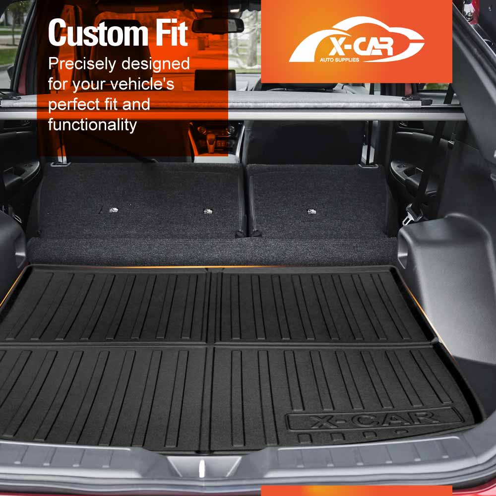 3D Boot Liner Cargo Floor Mats Carpet for Mitsubishi Eclipse Cross 2021-2025 Heavy Duty Car Mats Cover