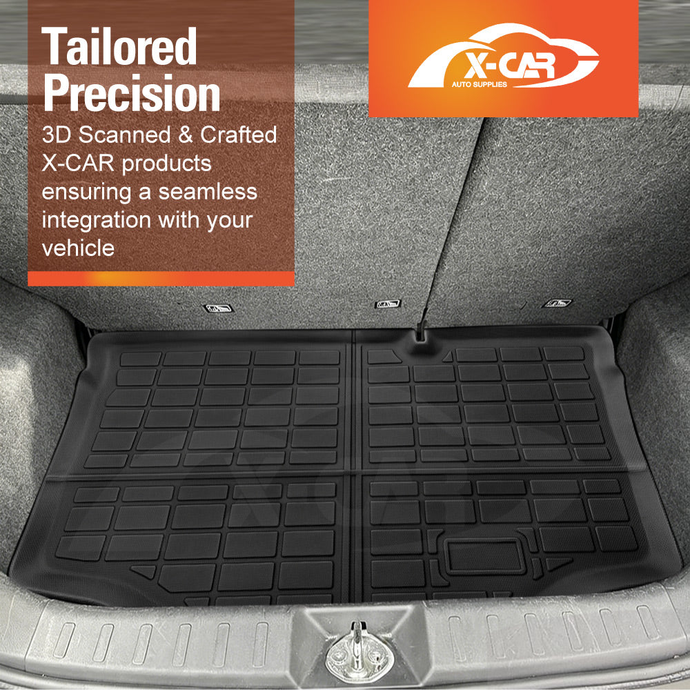Boot Liner for Mitsubishi Mirage Hatch 2013-2022 All Weather Heavy Duty Cargo Trunk Cover Mat Luggage Tray Car Accessories
