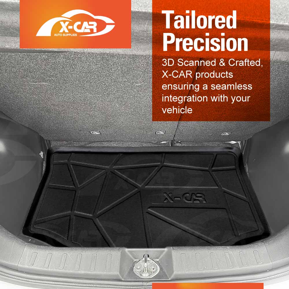 Boot Liner for Mitsubishi Mirage Hatch 2013-2022 All Weather Heavy Duty Cargo Trunk Cover Mat Luggage Tray Car Accessories