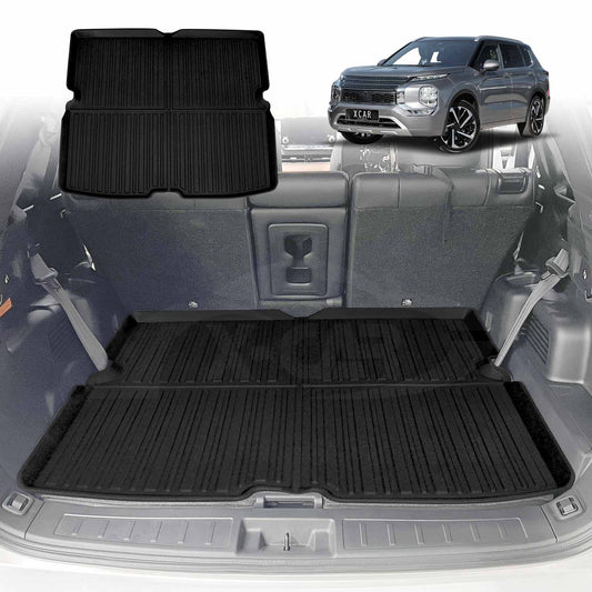 Boot Liner for Mitsubishi Outlander PHEV 2021-2025 Heavy Duty Cargo Trunk Mat Luggage Tray