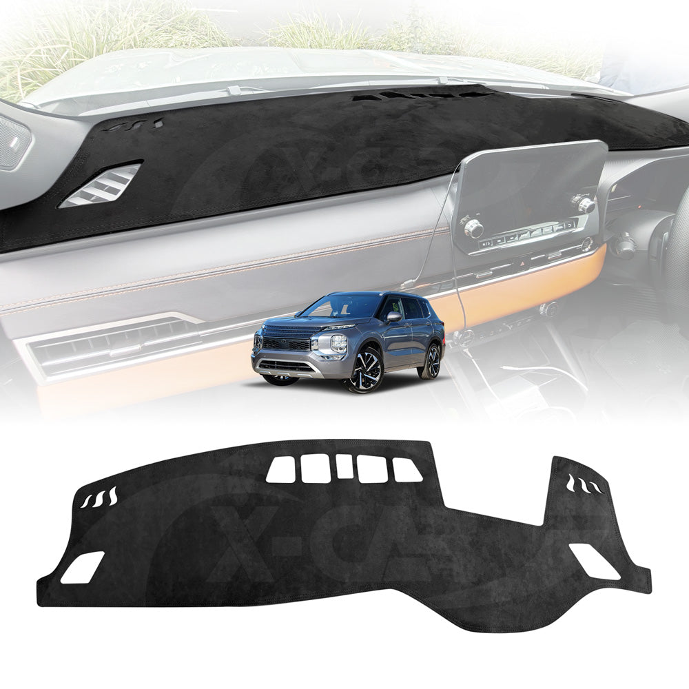 Dash Mat for Mitsubishi Outlander ZM Series With HUD 2021-Onwards Non-Slip Microfiber Pad Cover Interior Accessories