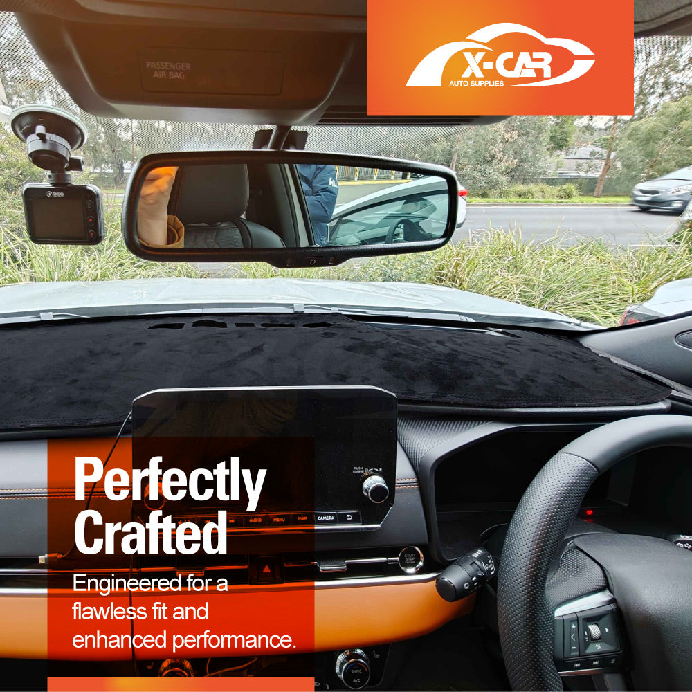 Dash Mat for Mitsubishi Outlander ZM Series With HUD 2021-Onwards Non-Slip Microfiber Pad Cover Interior Accessories