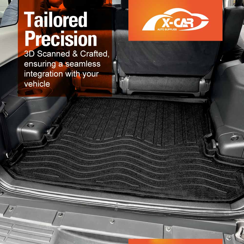 Heavy Duty Cargo Mat Boot Liner for Mitsubishi Pajero 2006 2007 2008 2009 2010 2011 2012 2013 2014 2015 2016 2017 2018 2019 2020 2021 2022