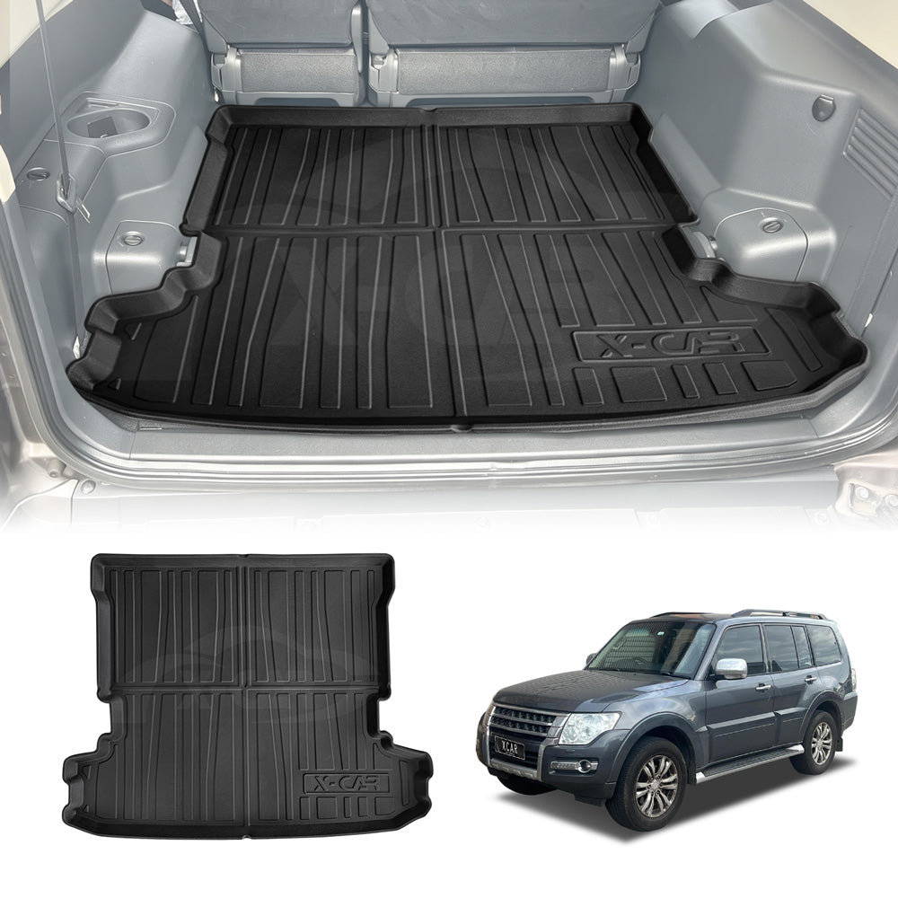 Boot Liner for Mitsubishi Pajero 2006-2022 Heavy Duty All Weather Cargo Trunk Cover Mat Luggage Tray