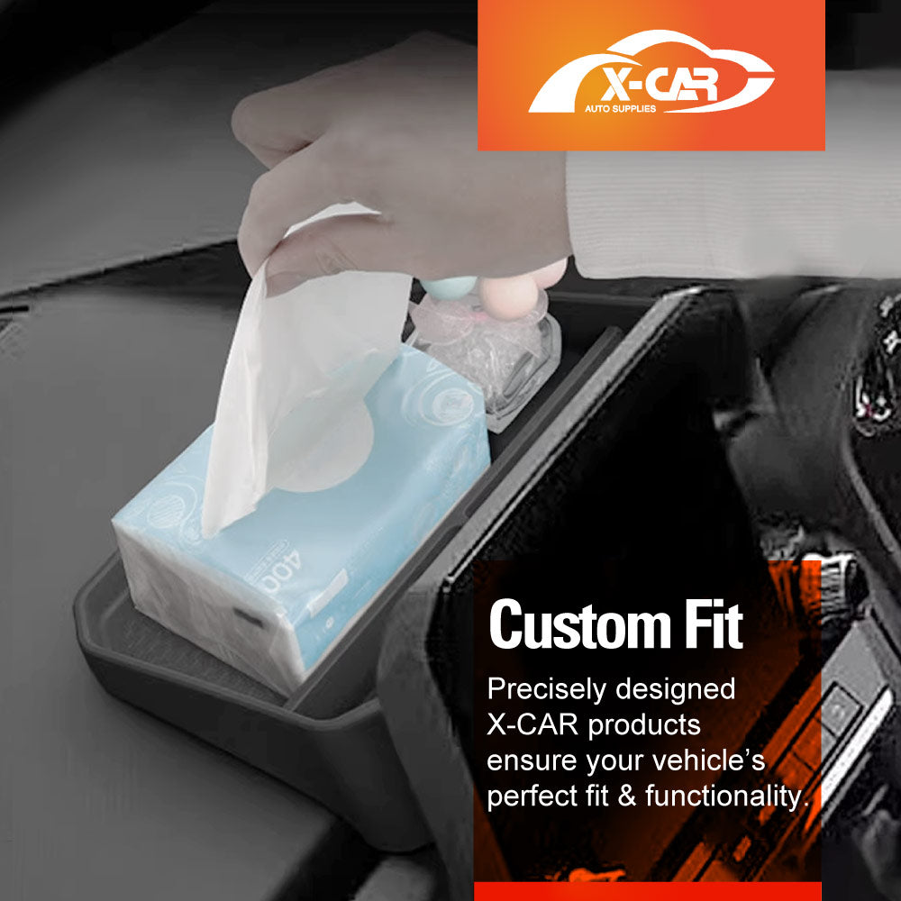 Center Console Organizer Tray for Mitsubishi Triton MV Double Cab 2024-Onwards Dashboard Behind Touch Screen Storage Box Interior Accessories