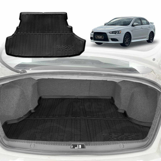 Boot Liner for Mitsubishi Lancer Sedan 2007-2017 All Weather Heavy Duty Cargo Trunk Cover Mat Luggage Tray Car Accessories