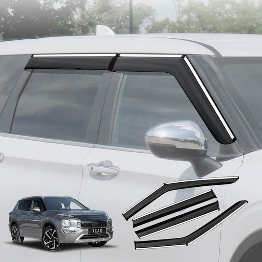 Weathershields for Mitsubishi Outlander 2021-Onwards Car Weather Shields Wind Deflectors Window Sun Visor