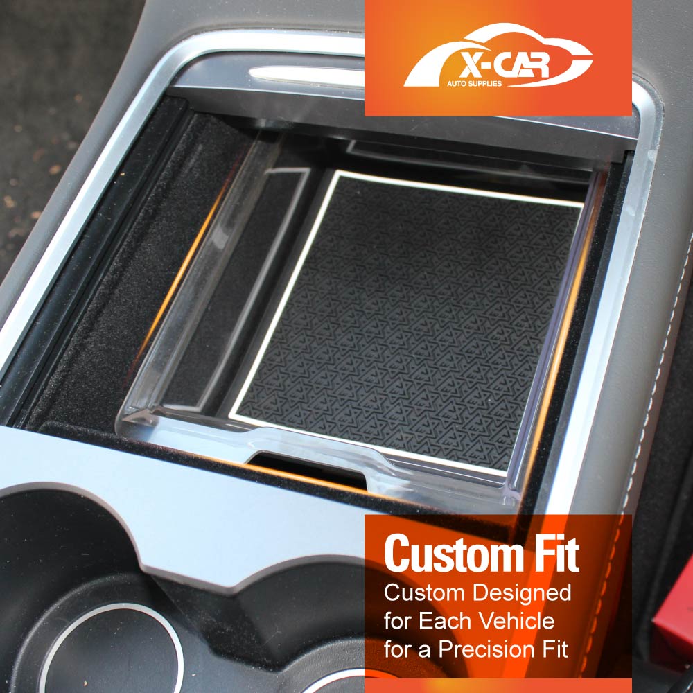 Premium Centre Console Organizer Tray for Tesla Model 3 2017-2023 and Model Y 2021-2025 Armrest Storage Box Cubby Drawer Container