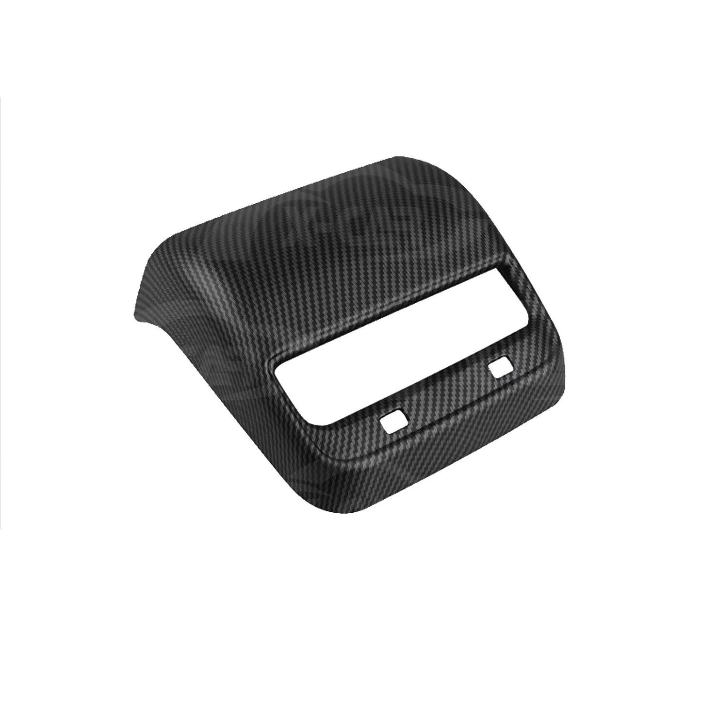 Tesla Model 3 2017-2023 and Model Y 2021-2025 Armrest Pad Rear Air Condition Vent Covers Matte Carbon Fiber Style Interior Protection Accessories