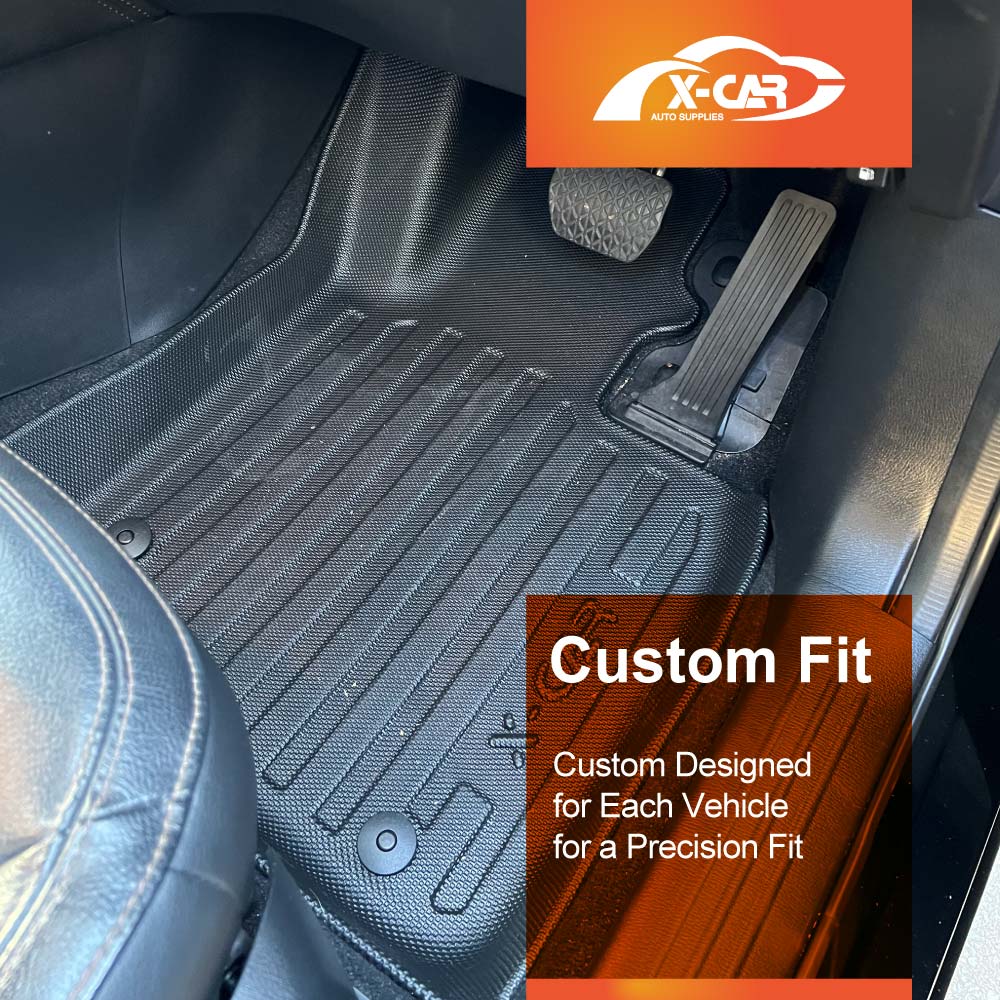 3D Floor Mats for Mazda CX5 CX-5 2017-2025 Heavy Duty All Weather Car Mats Carpet Liner Set