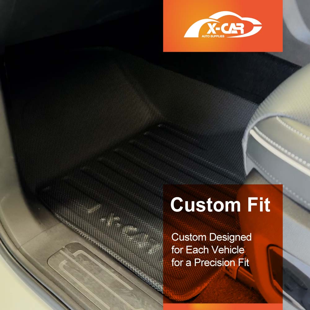 3D Floor Mats for GWM Tank 300 Tank300 2023-Onwards Heavy Duty All Weather Car Waterproof Interior Protection Liner Set