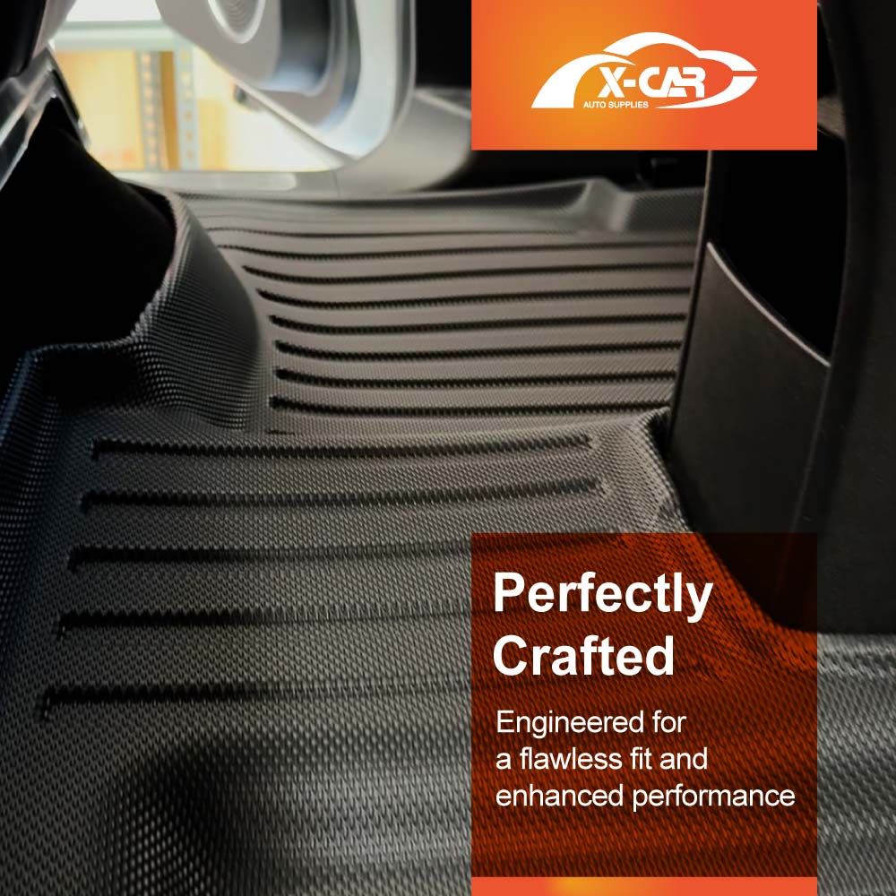 Floor Mats Boot Liner Set for GWM Tank 300 Hybrid 2023-Onwards All Weather Heavy Duty Cargo Kick Back Seat Side Trunk Protector Covers