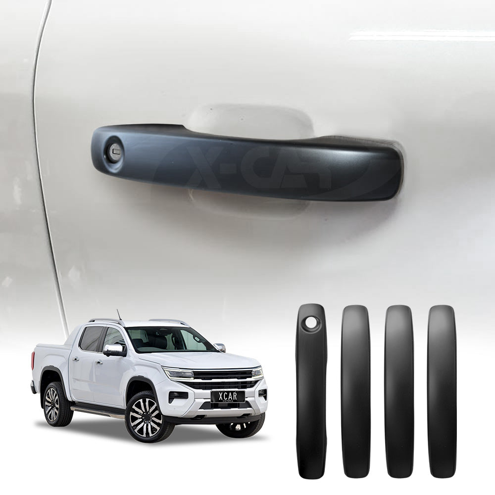 Door Handles Cover for Volkswagen Amarok NF Series 2023-Onwards Dual Cab Matt Black protector Accessories Set of 4
