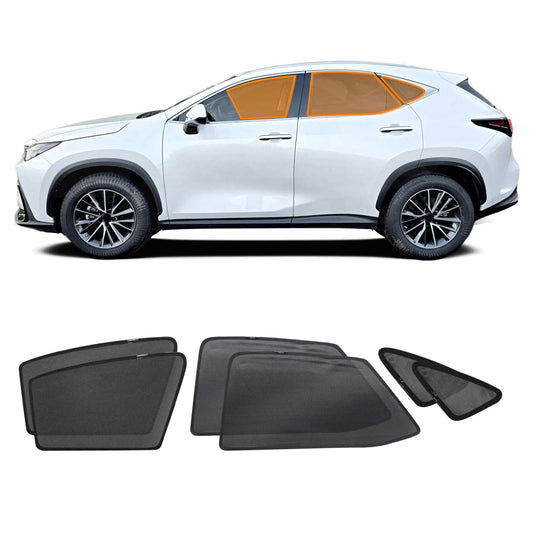 Car Window Sun Shade for Lexus NX Series NX250 NX350 NX350h NX450h 2022-2025 Sun Blind Mesh Rear Side