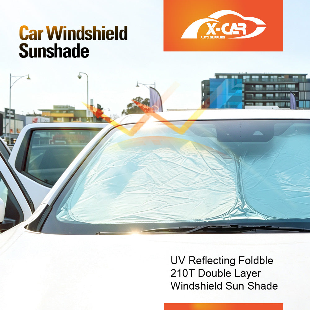 WindScreen Sun Shade for Nissan Navara D23 NP300 2015-2025 Blocks UV Rays Foldable Custom Wind Screen Sun Visor Protector
