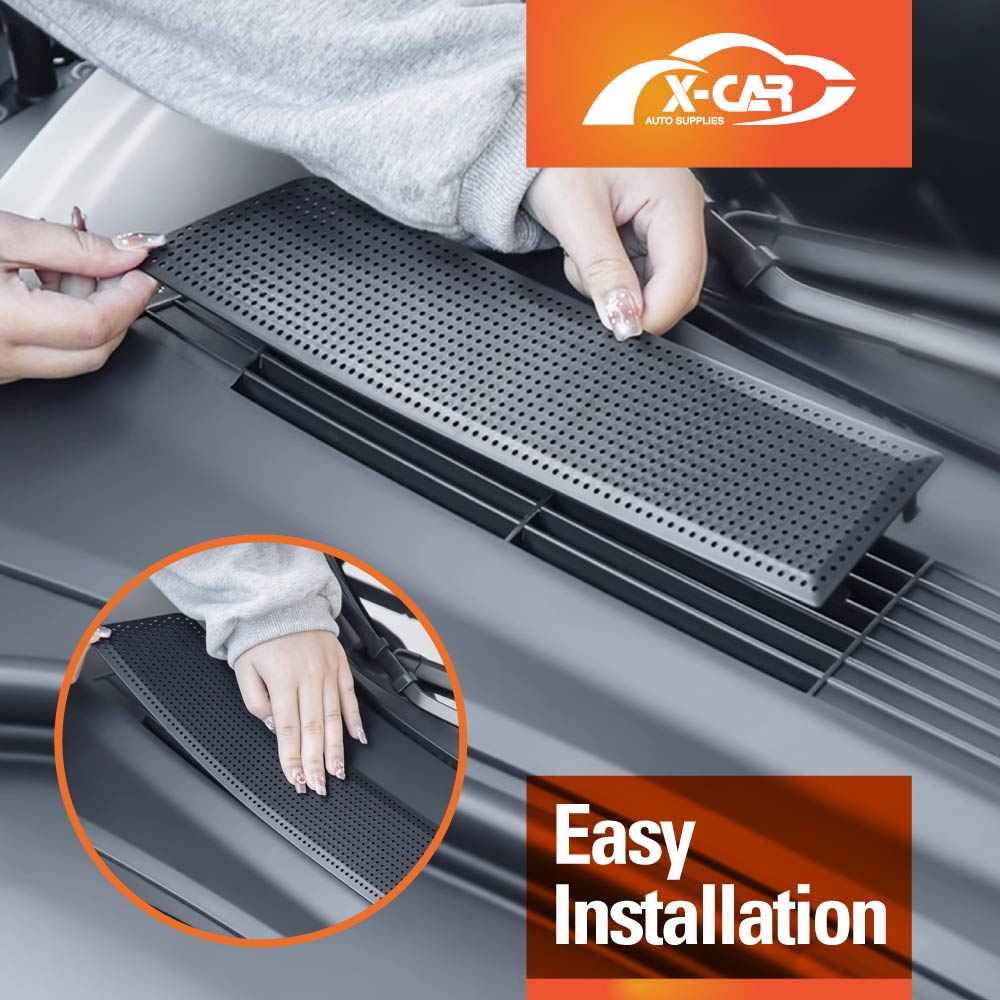Air Flow Intake Vent Grille for Tesla Model 3 Highland 2023-2025 ABS Plastic Protection AC Inlet Cover Insect Guard