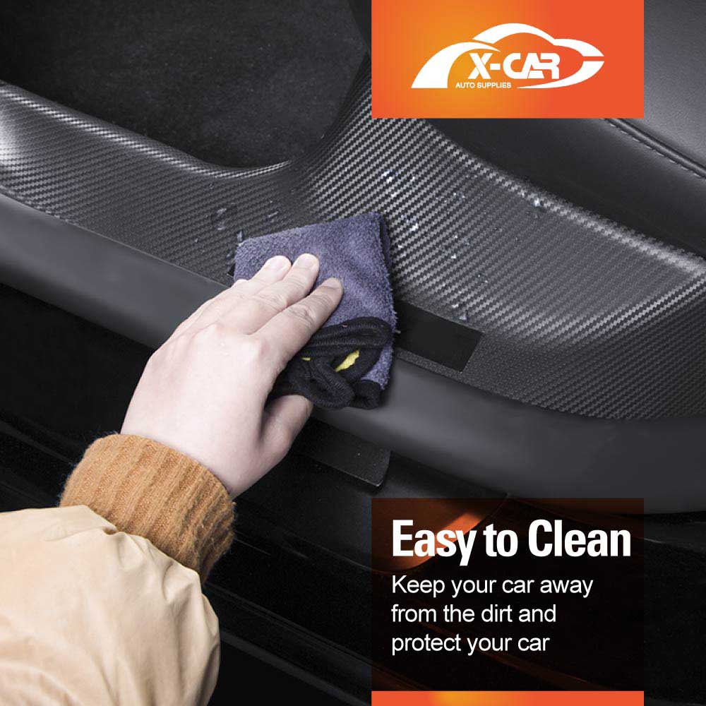 Door Sill Protector Sets for Tesla Model Y Juniper 2025-Onwards Car Threshold Scuff Trim Full Covers Guards Accessories Set of 8