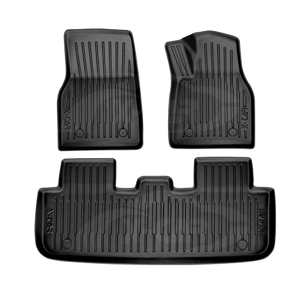3D Floor Mats for Tesla Model Y Juniper 2025-Onwards All Weather Heavy Duty Cargo Car Trunk Luggage Tray