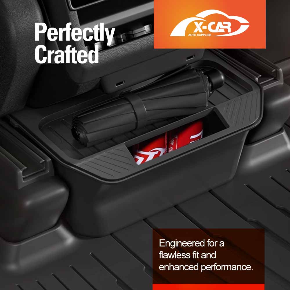 Rear Seat Center Organizer for Tesla Model Y Juniper 2025-Onwards Backseat Storage Box with Lid Interior Accessories