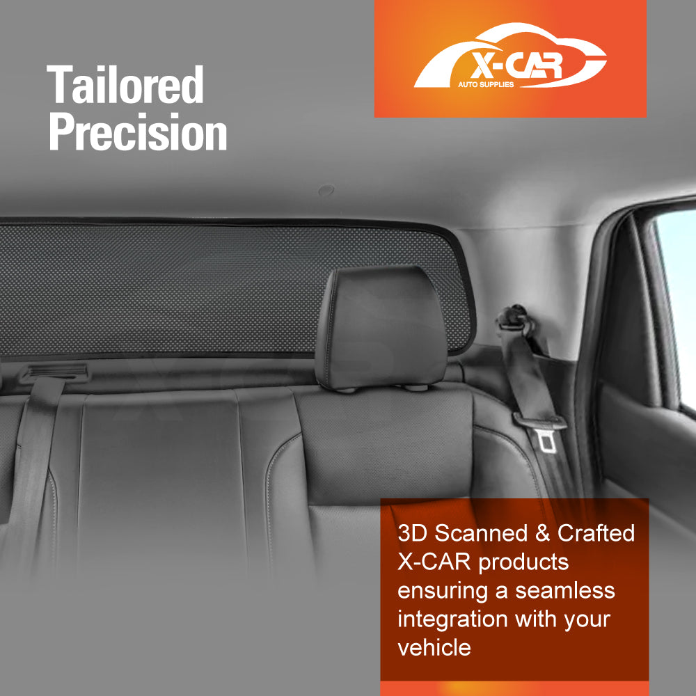 Window Sun Shades for Nissan Navara D23 NP300 Dual Cab 2015-2025 Car UV Protection Windscreen Blind Mesh