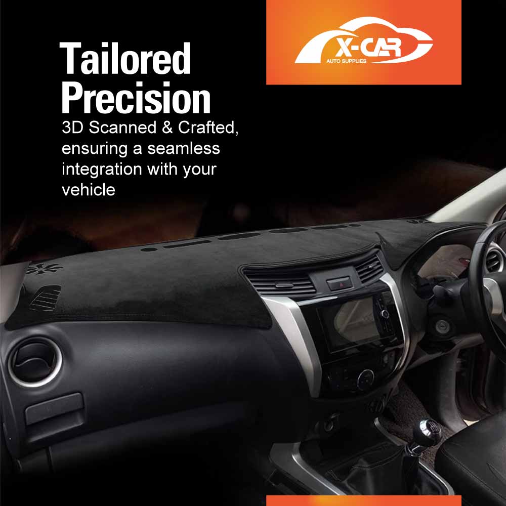 Dash Mat for Nissan Navara NP300 D23 2015-Onwards Non-Slip Microfiber Pad Cover Interior Accessories