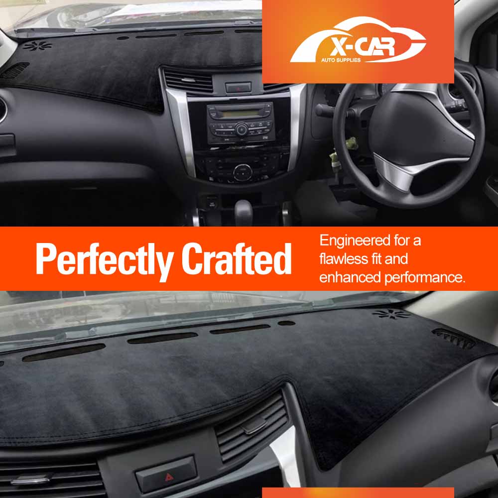 Dash Mat for Nissan Navara NP300 D23 2015-Onwards Non-Slip Microfiber Pad Cover Interior Accessories