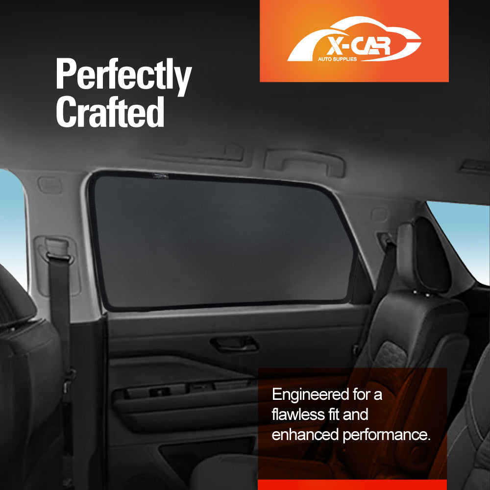 Rear Window Sun Shade for Nissan Pathfinder R53 2022-Onwards UV Protection Car Sunshade Blind Mesh