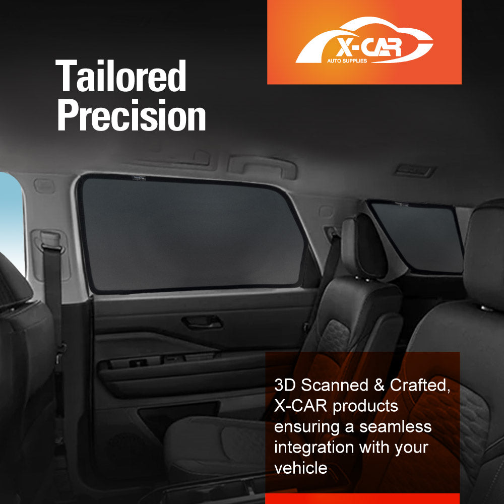 Rear Port Window Sun Shade for Nissan Pathfinder R53 2022-Onwards UV Protection Car Sunshade Blind Mesh