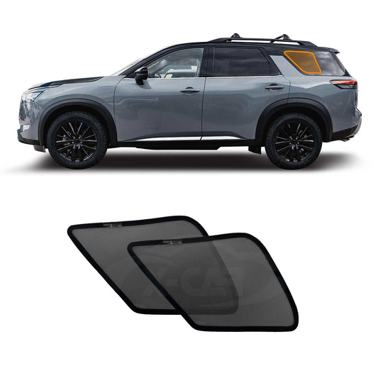 Port Window Sun Shade for Nissan Pathfinder R53 2022-Onwards UV Protection Car Sunshade Blind Mesh